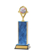 Gd Edged Trophy On P/Base <Br>20.5cm Plus Figurine