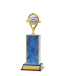 Gd Edged Trophy On P/Base <Br>18cm Plus Figurine