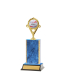 Gd Edged Trophy On P/Base <Br>15.5cm Plus Figurine
