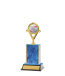 Gd Edged Trophy On P/Base <Br>13cm Plus Figurine