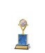Gd Edged Trophy On P/Base <Br>10.5cm Plus Figurine