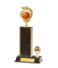 Gd Edged Trophy On P/Base <Br>20.5cm Plus Figurine