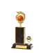 Gd Edged Trophy On P/Base <Br>15.5cm Plus Figurine
