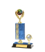 Pattern Trophy On P/Base <Br>18.5cm Plus Figurine