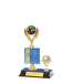Pattern Trophy On P/Base <Br>13.5cm Plus Figurine