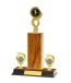 Gd Edged Trophy On P/Base <Br>20.5cm Plus Figurine