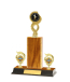 Gd Edged Trophy On P/Base <Br>18cm Plus Figurine