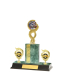 Pattern Trophy On P/Base <Br>13cm Plus Figurine