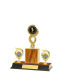 Gd Edged Trophy On P/Base <Br>10.5cm Plus Figurine