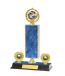 Gd Edged Trophy On P/Base <Br>23.5cm Plus Figurine