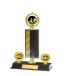 Pattern Trophy On P/Base <Br>21cm Plus Figurine