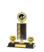 Pattern Trophy On P/Base <Br>18.5cm Plus Figurine