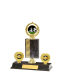 Pattern Trophy On P/Base <Br>16cm Plus Figurine