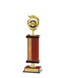 Capped Wave Pattern Trophy