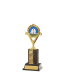 Pattern Trophy On P/Base <Br>10.5cm Plus Figurine