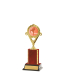 Gd Edged Trophy On P/Base <Br>10.5cm Plus Figurine