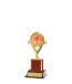 Gd Edged Trophy On P/Base <Br>8cm Plus Figurine