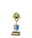 Pattern Trophy On P/Base <Br>11cm Plus Figurine