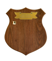 Large Veneer Shield 38cm