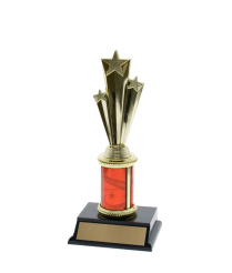 Tube Trophy on P/Base 10.5cm Plus Figurine