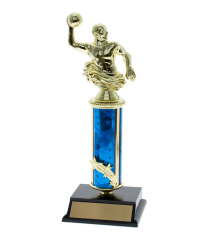 Tube Trophy on P/Base 17cm Plus Figurine