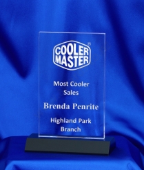 17.5cm Acrylic Award (Square)