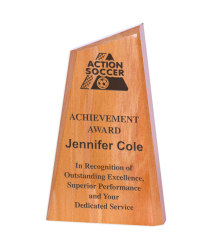 Solid Wood Award 23cm