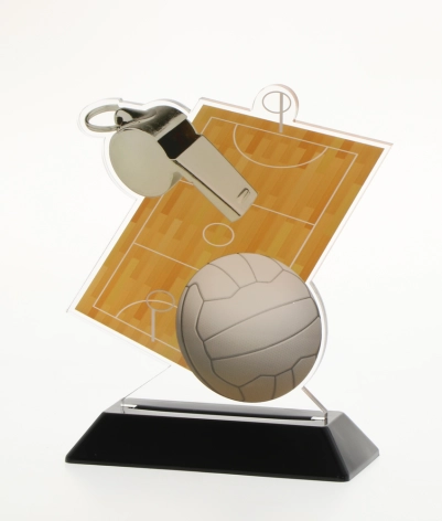 Acrylic Printed Netball CL