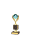 Gd Edged Trophy <Br>10cm Plus Figurine