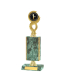 Gd Edged Trophy <Br>17.5cm Plus Figurine