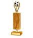 Gd Edged Trophy <Br>23cm Plus Figurine