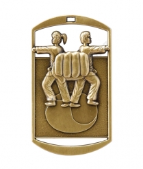 Karate - DT <BR>Gold Medal 7cm