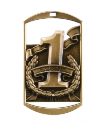 1st Place - DT <BR>Gold Medal 7cm