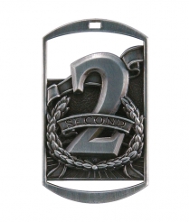 2nd Place - DT <BR>Silver Medal 7cm