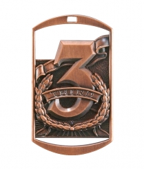 3rd Place - DT <BR>Bronze Medal 7cm