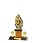 Flame Trophy Gold Edge