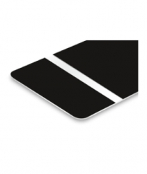 TroLase Foil Black Matte/White 0.2mm