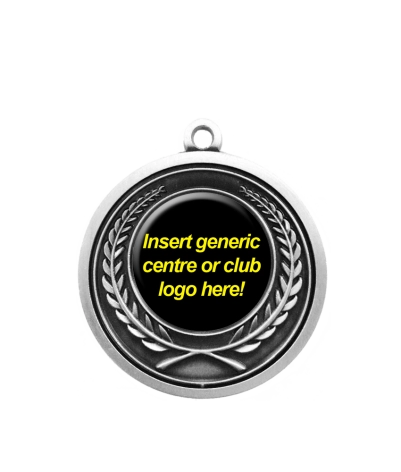 Insert Wreath - Silver Relief Medal