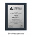 Plaque 10cm X 15cm